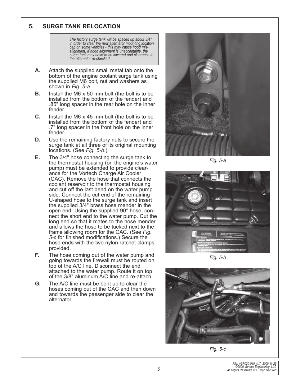 Vortech 1997-2004 C5 Corvette User Manual | Page 17 / 40