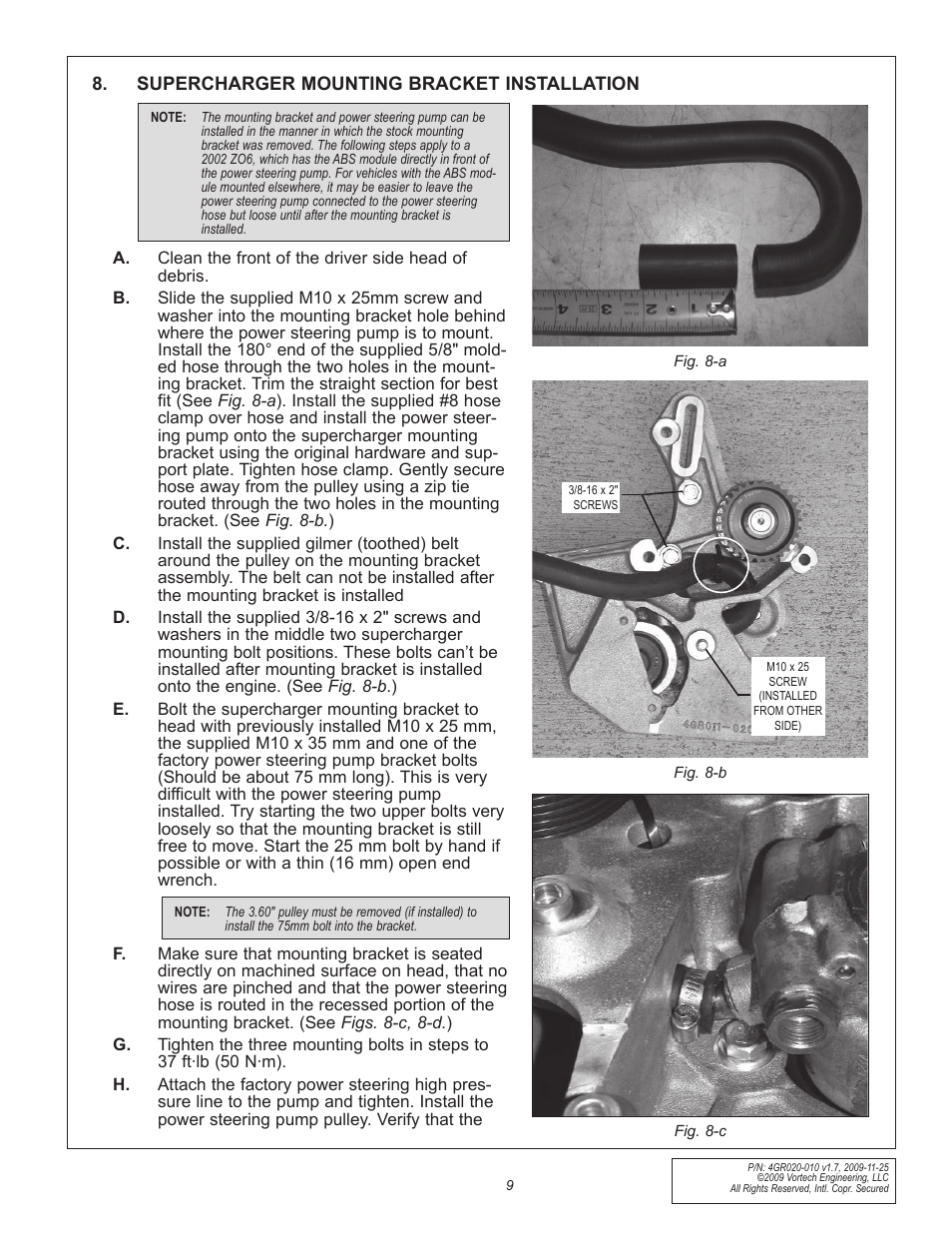 Vortech 1997-2004 C5 Corvette User Manual | Page 21 / 40