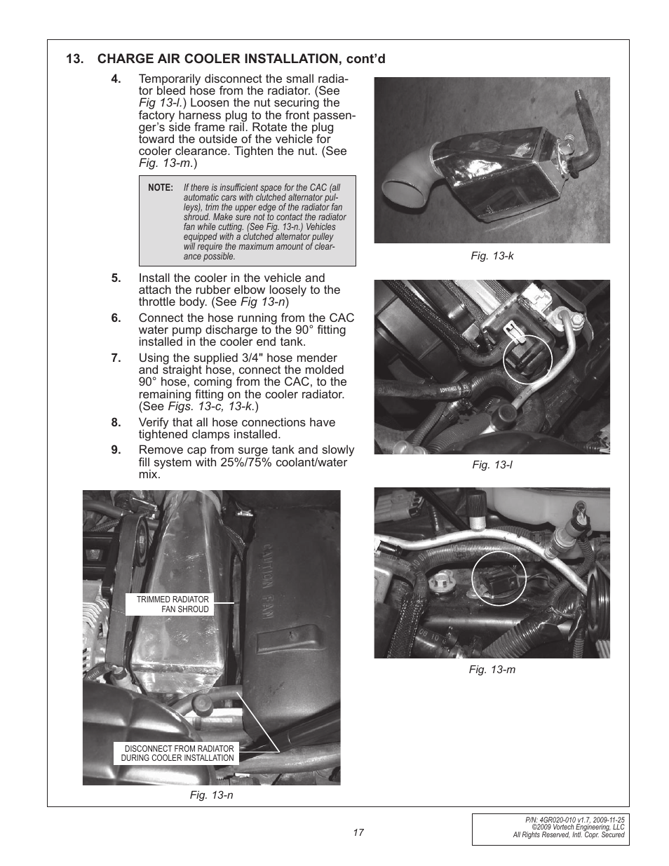 Vortech 1997-2004 C5 Corvette User Manual | Page 29 / 40