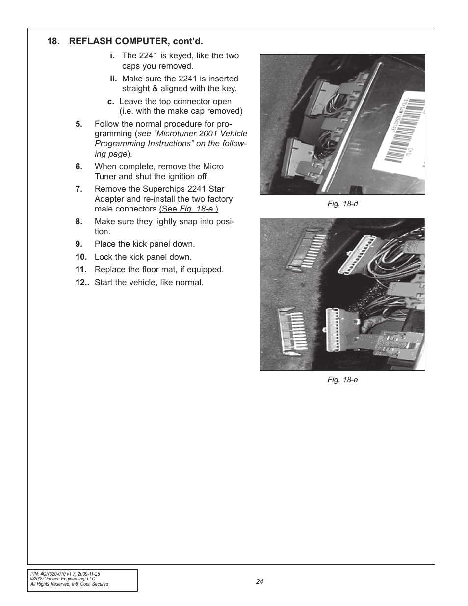 Vortech 1997-2004 C5 Corvette User Manual | Page 36 / 40