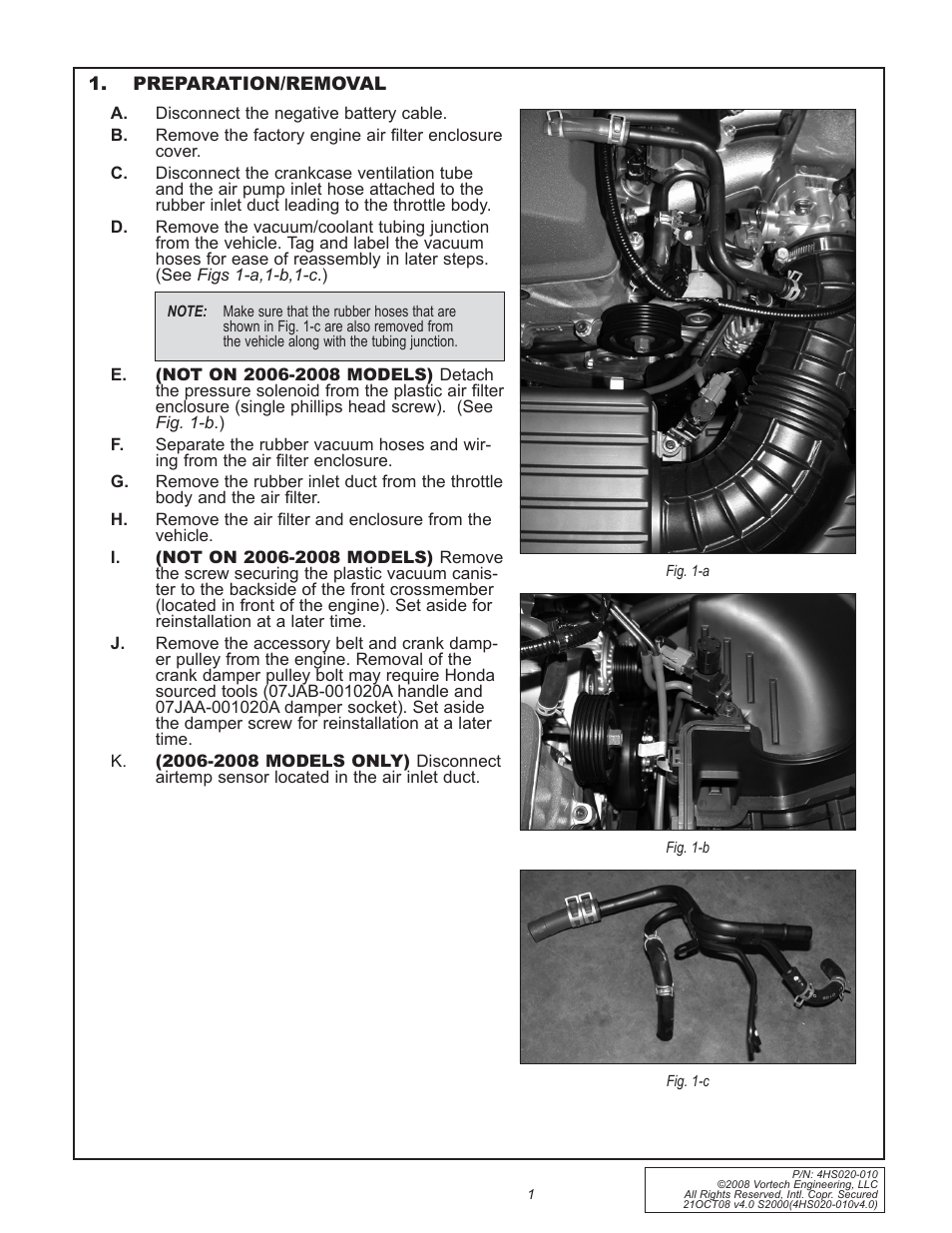 Vortech 2000-2008 Honda S2000 User Manual | Page 13 / 52