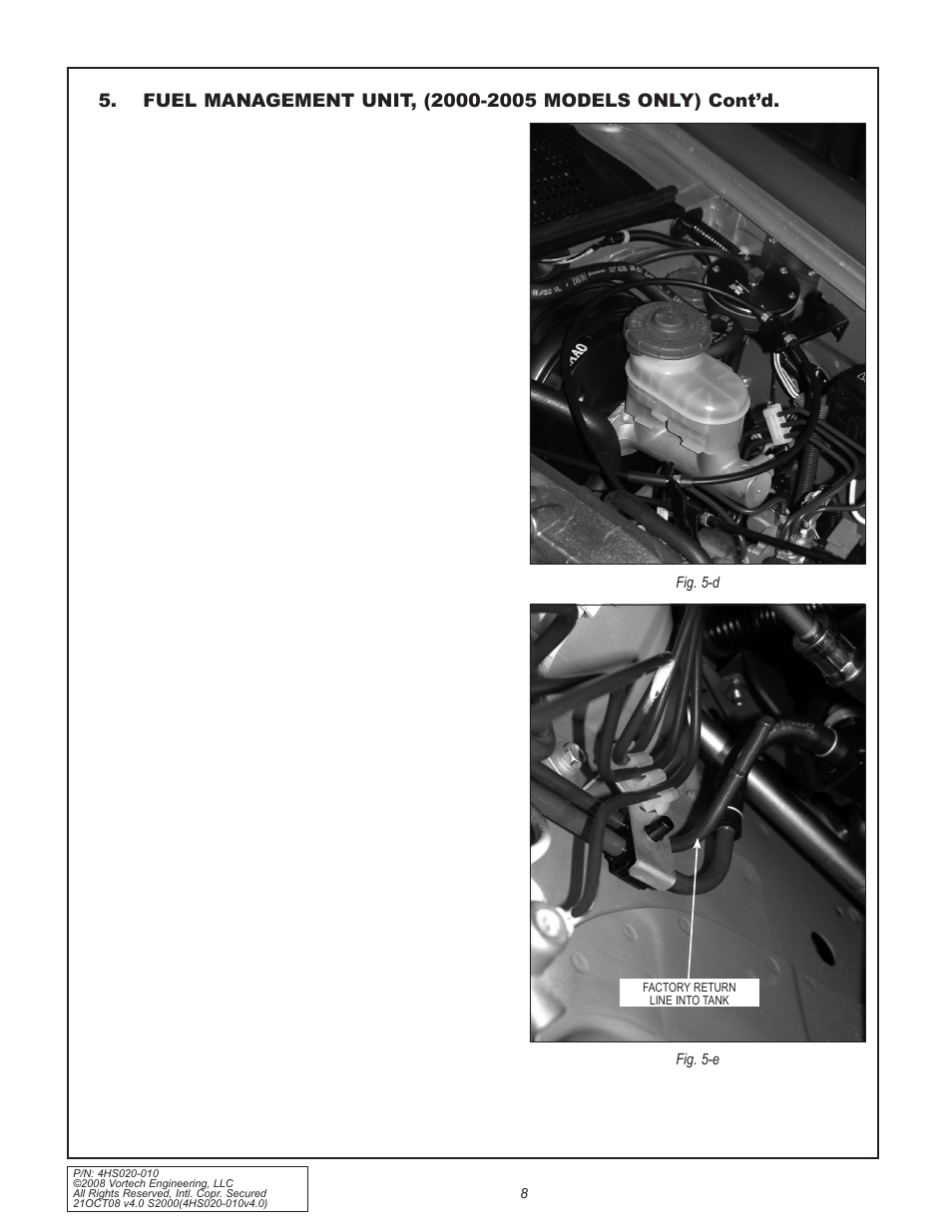 Vortech 2000-2008 Honda S2000 User Manual | Page 20 / 52