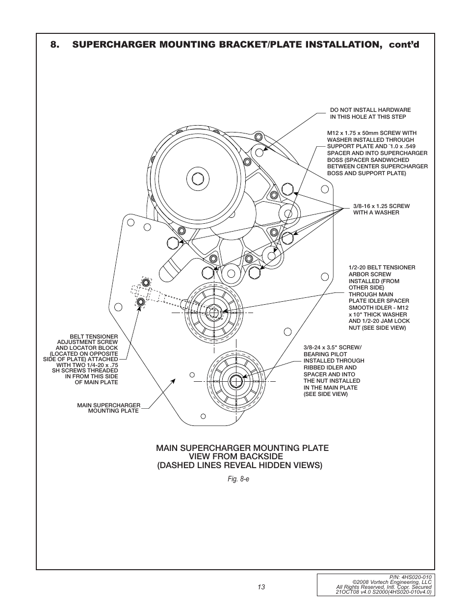 Vortech 2000-2008 Honda S2000 User Manual | Page 25 / 52