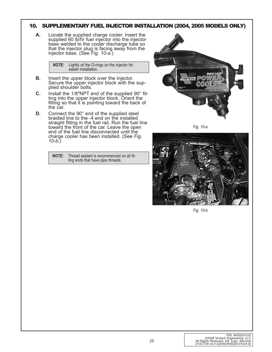 Vortech 2000-2008 Honda S2000 User Manual | Page 37 / 52