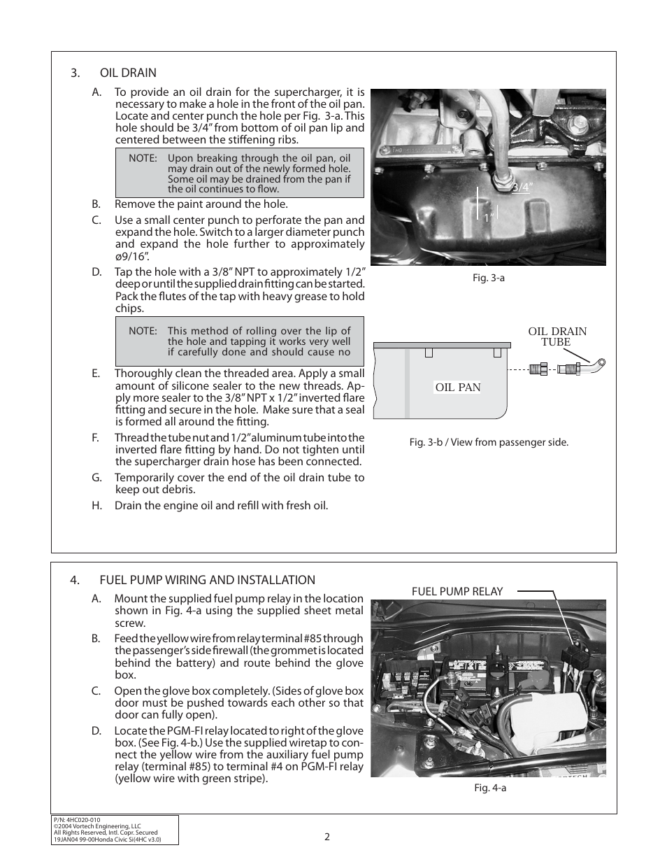 Vortech 1999-2000 Honda Civic Si User Manual | Page 10 / 28
