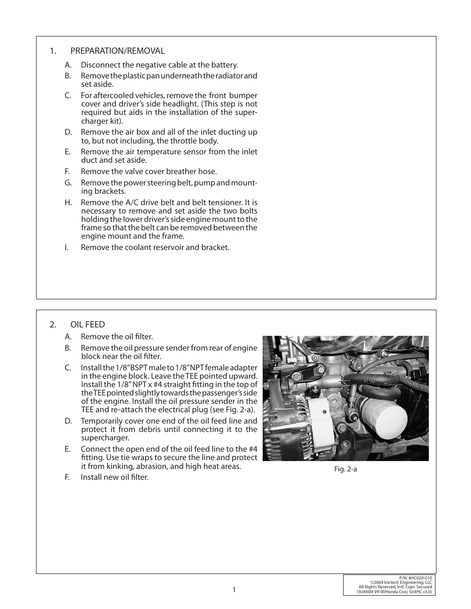 Vortech 1999-2000 Honda Civic Si User Manual | Page 9 / 28