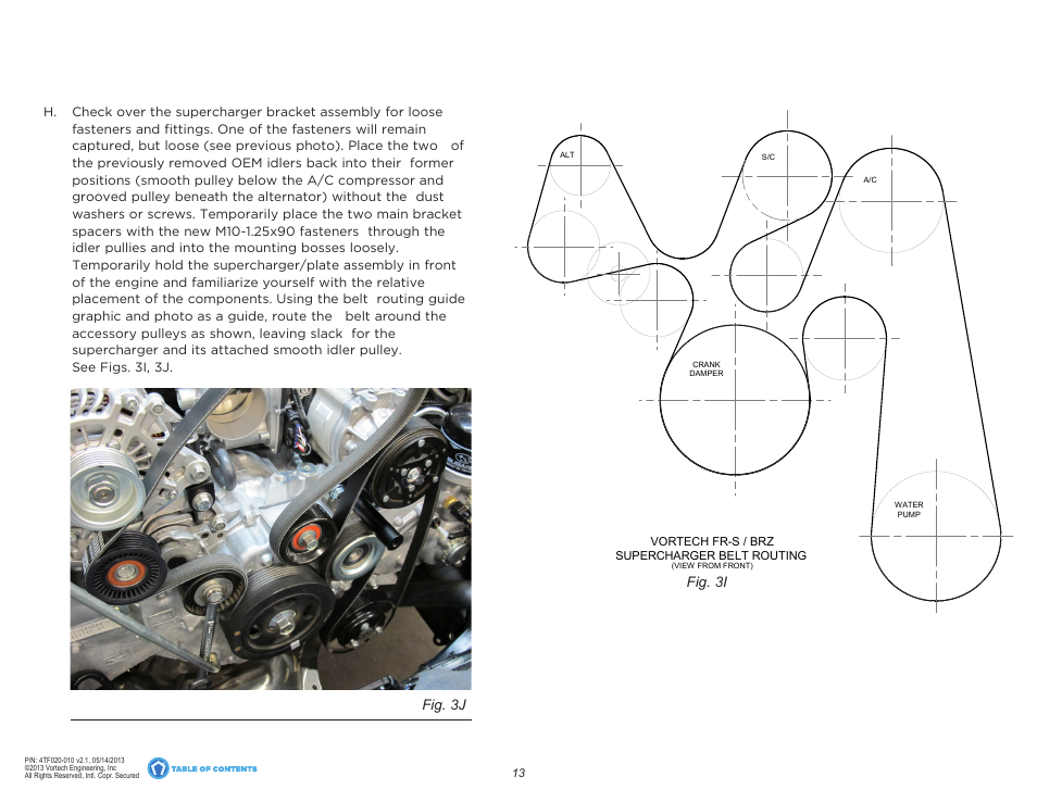 Fig. 3j, Fig. 3i | Vortech 2013 Scion FR-S and Subaru BRZ User Manual | Page 20 / 49