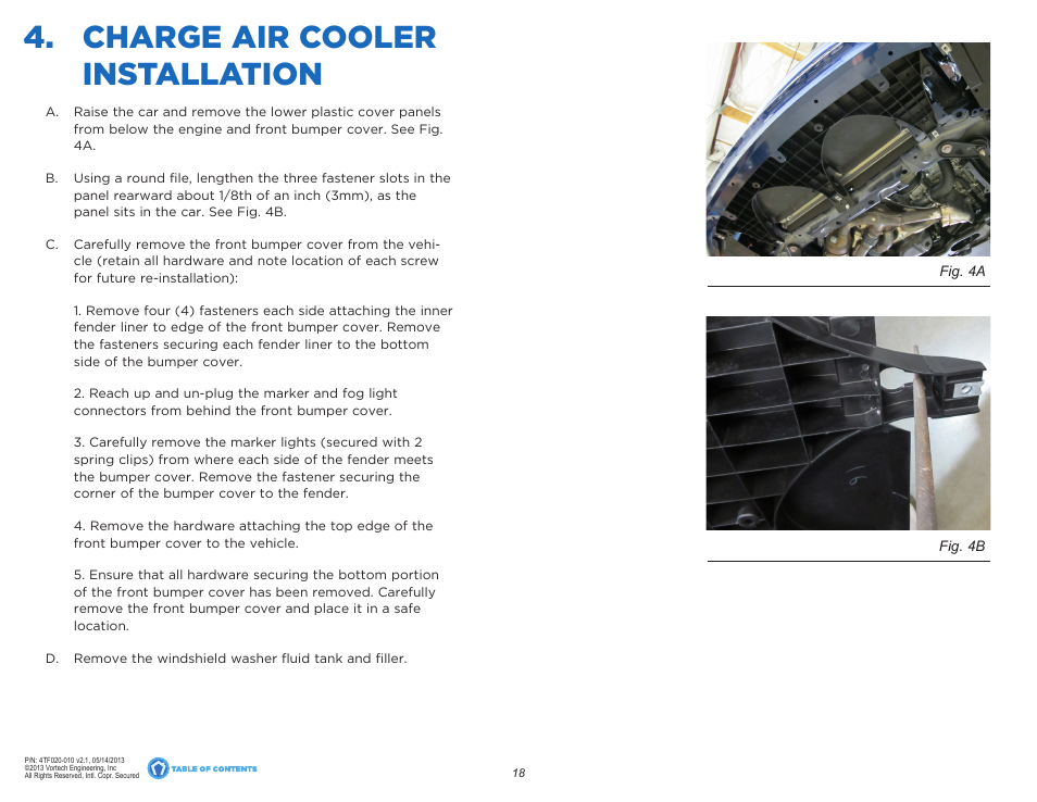 Charge air cooler installation | Vortech 2013 Scion FR-S and Subaru BRZ User Manual | Page 25 / 49