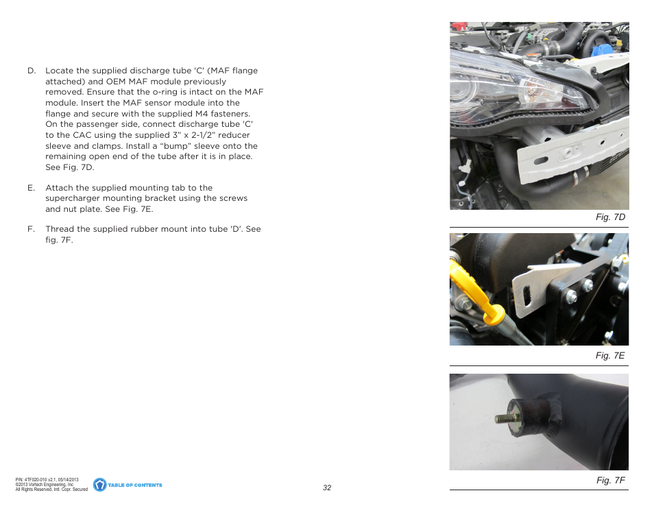 Vortech 2013 Scion FR-S and Subaru BRZ User Manual | Page 39 / 49