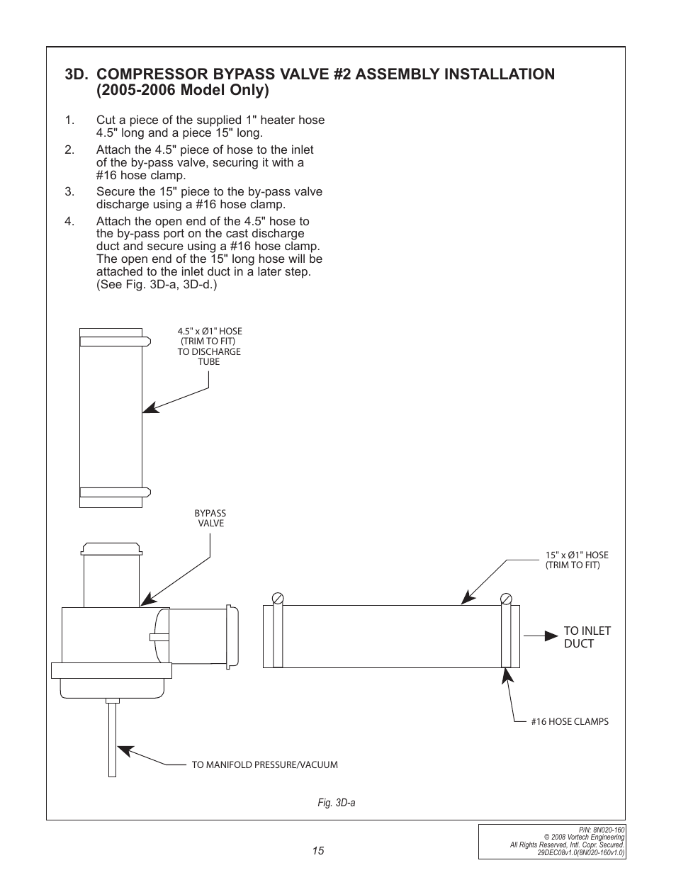 Vortech 2005-2009 Ford 4.6L 3V Mustang GT Air-Air Cooler User Manual | Page 23 / 50