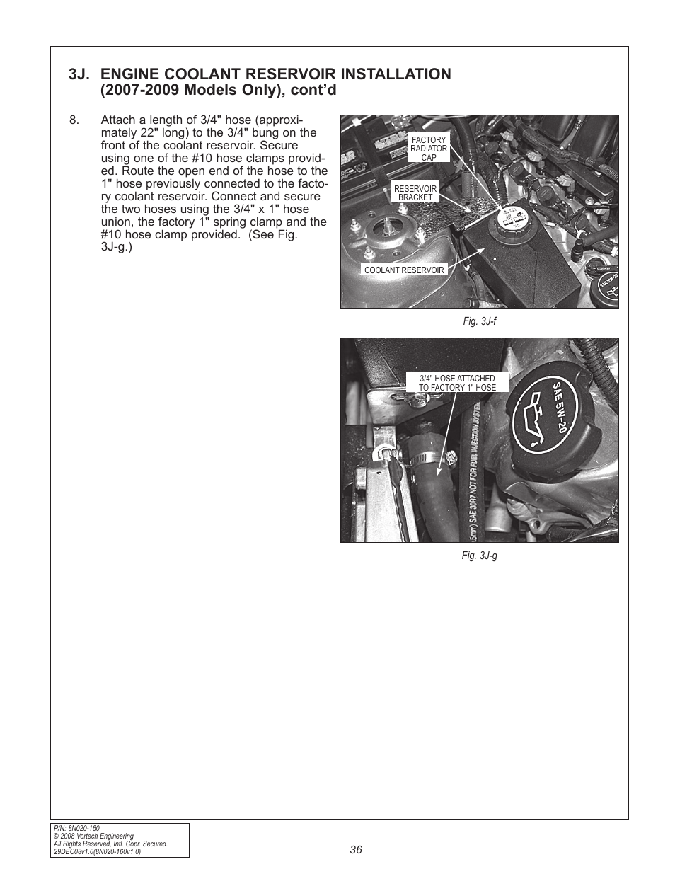 Vortech 2005-2009 Ford 4.6L 3V Mustang GT Air-Air Cooler User Manual | Page 44 / 50