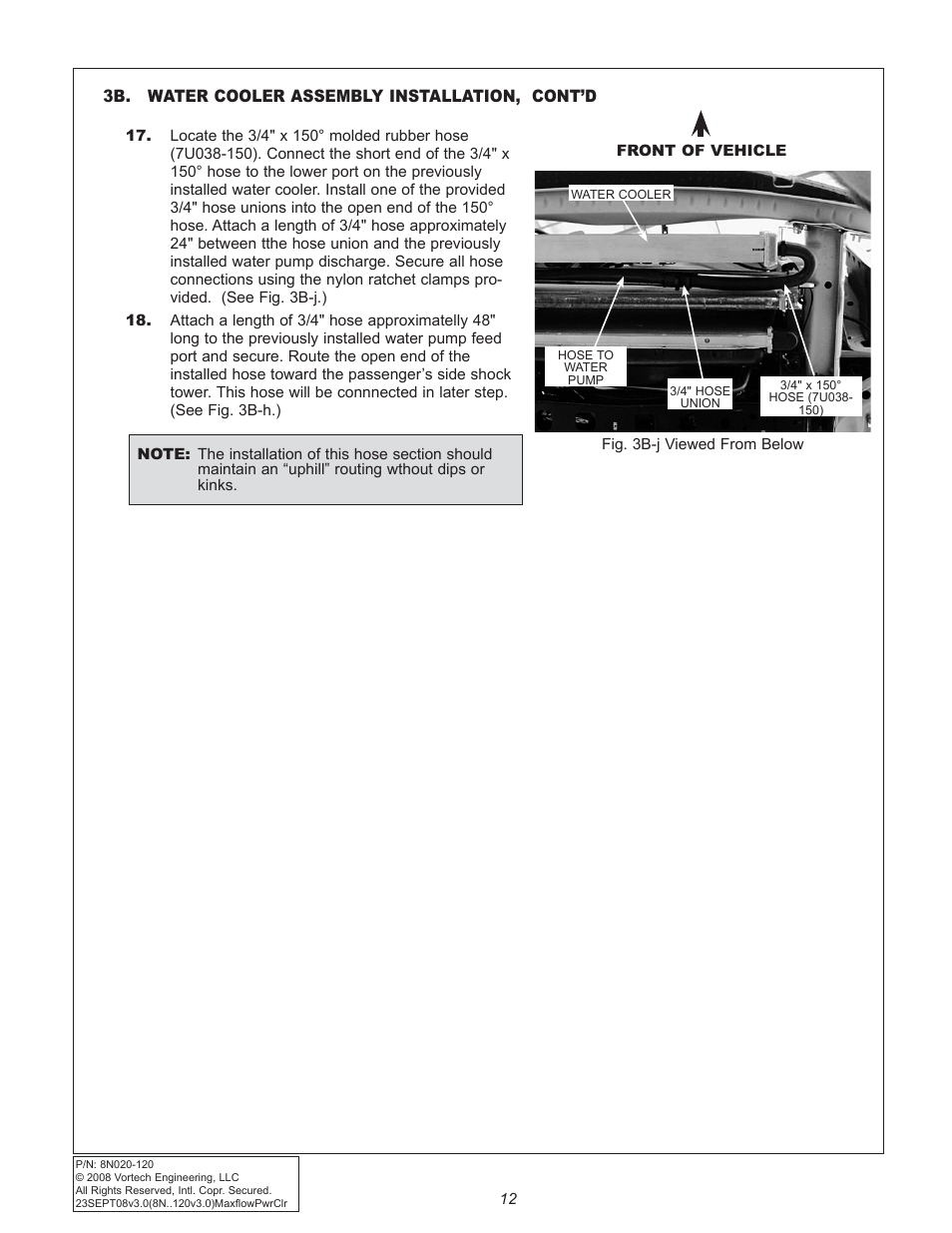 Vortech 2005-2009 Ford 4.6L 3V Mustang GT User Manual | Page 22 / 46