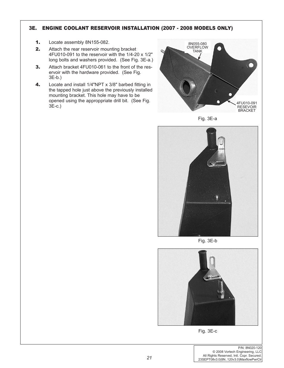 Vortech 2005-2009 Ford 4.6L 3V Mustang GT User Manual | Page 31 / 46