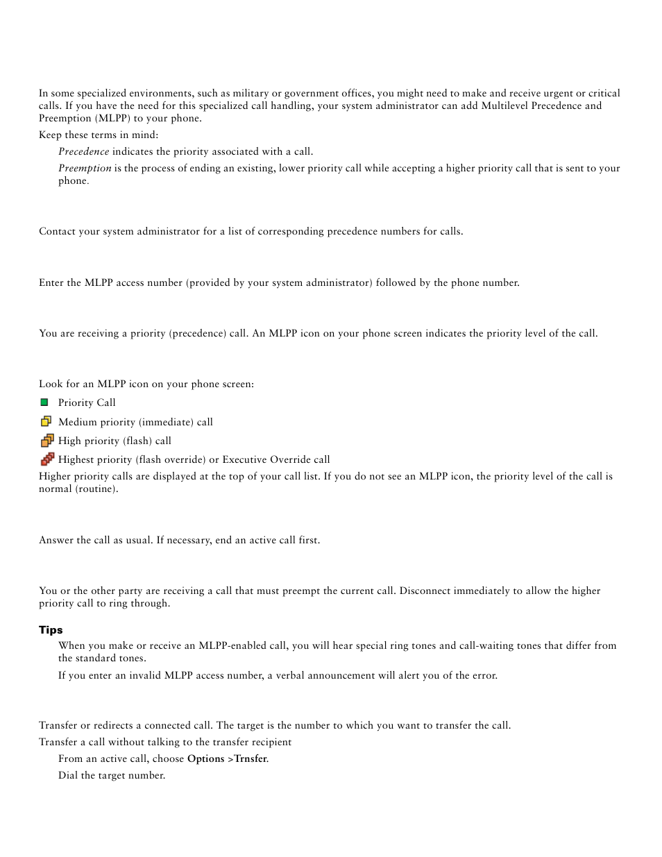 Cisco Unified IP Phone 7921 User Manual | Page 22 / 28