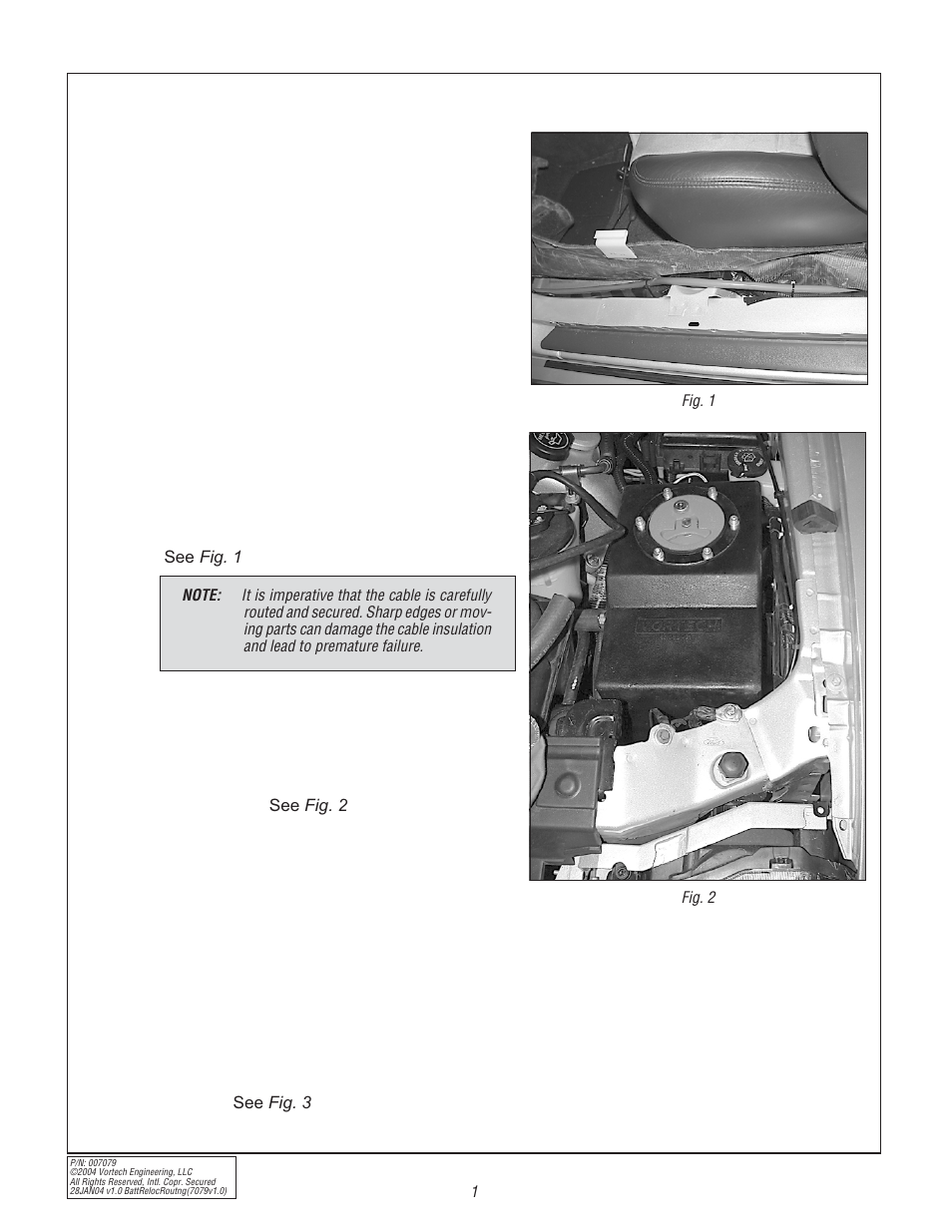 Vortech Universal Battery Relocation User Manual | Page 4 / 6
