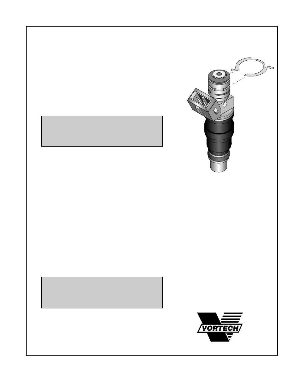 Vortech Ford 5.0L Maxflow Fuel Rails User Manual | 2 pages