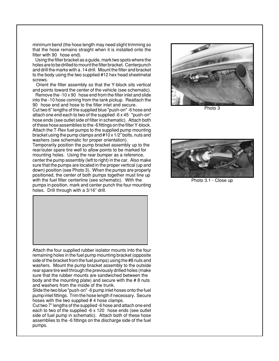 Vortech Maxflow Fuel System User Manual | Page 4 / 9