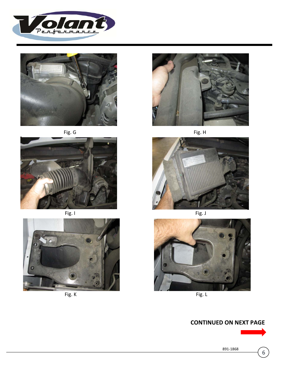 Continued on next page | Volant Yukon XL 1500 User Manual | Page 6 / 10