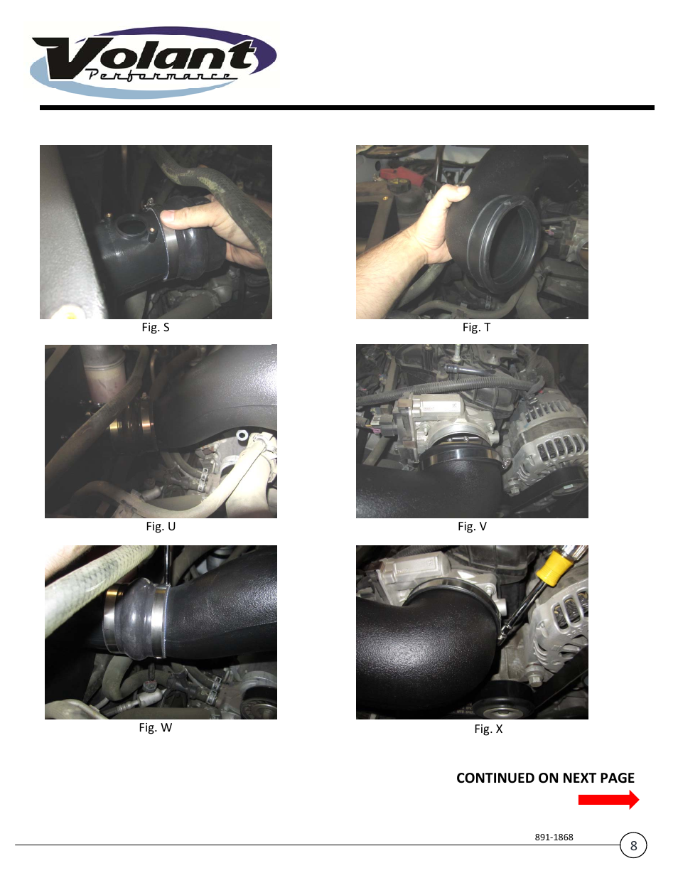 Continued on next page | Volant Yukon XL 1500 User Manual | Page 8 / 10