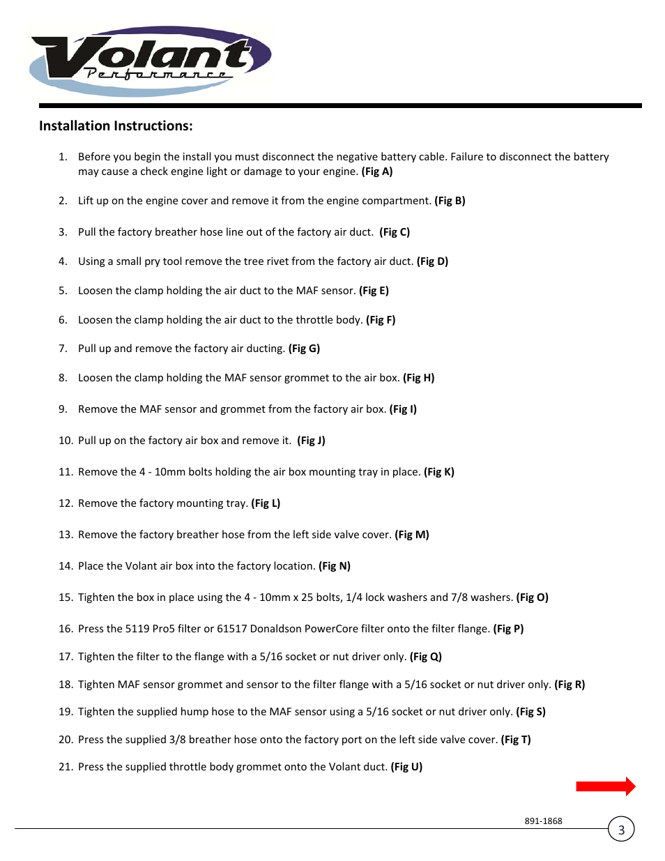 Installation instructions | Volant Escalade User Manual | Page 3 / 9