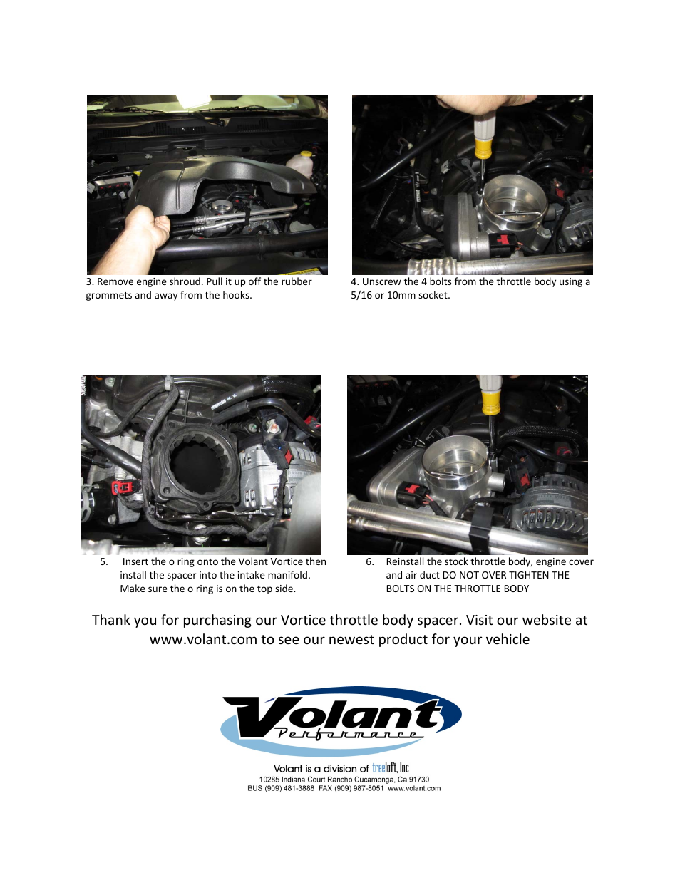 Volant Ram User Manual | Page 2 / 2