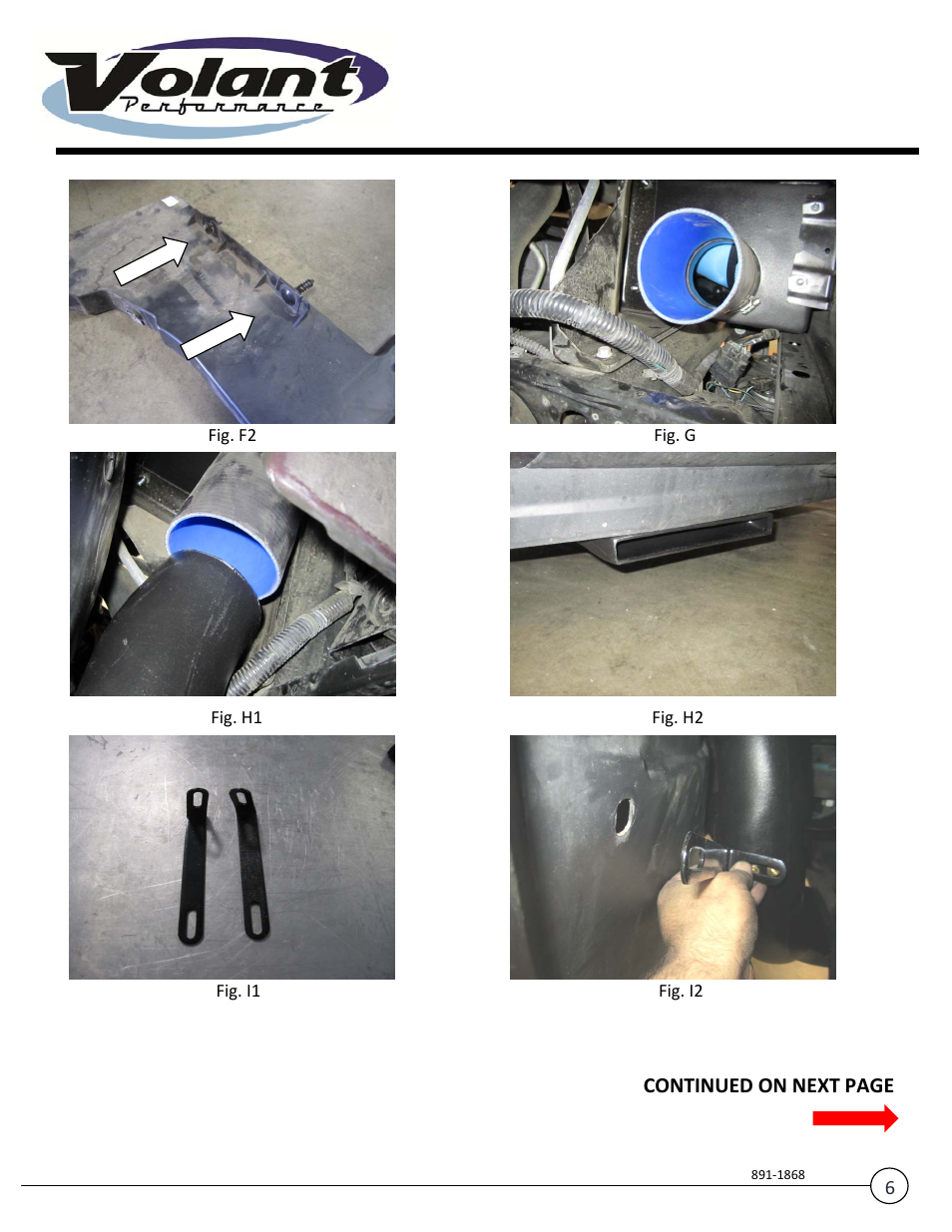 Continued on next page | Volant Sierra User Manual | Page 6 / 9