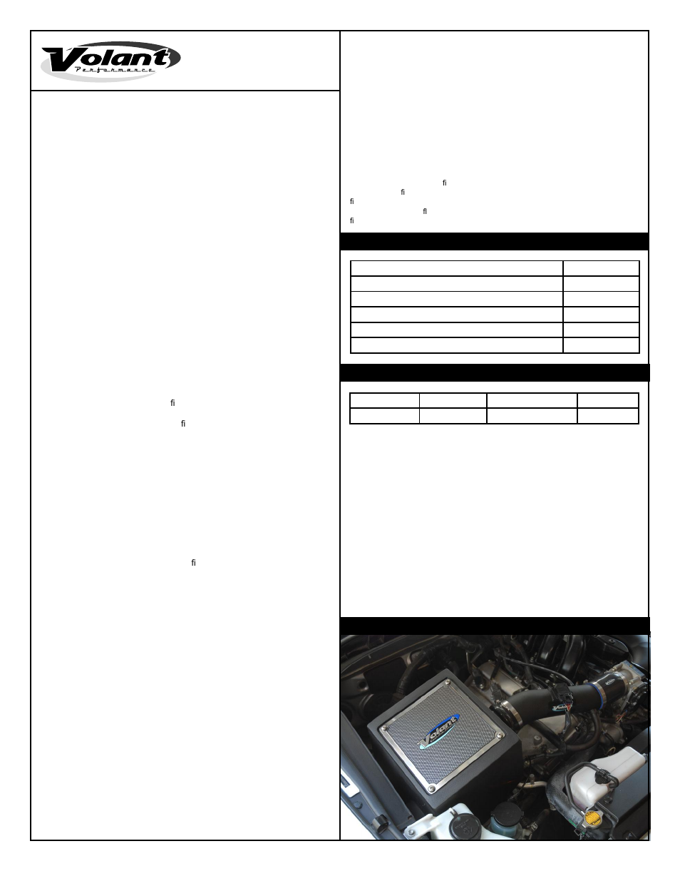 Volant FJ Cruiser Snorkel User Manual | Page 2 / 3