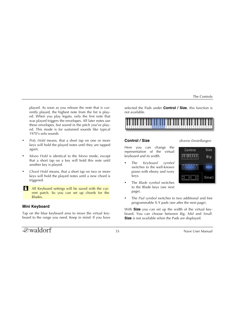 Waldorf Nave User Manual | Page 35 / 72