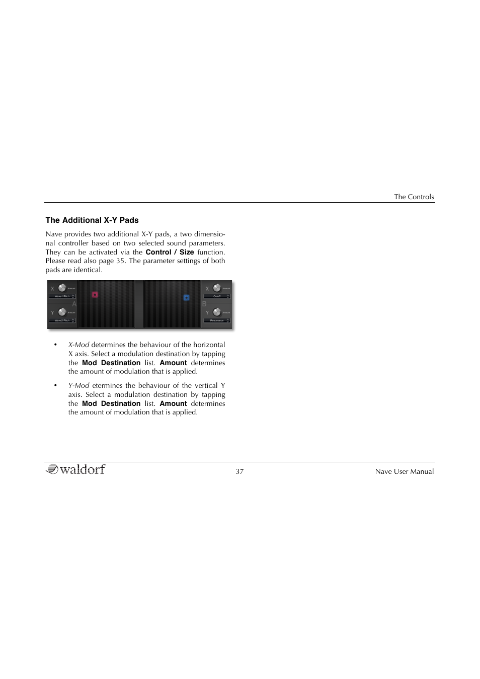 Waldorf Nave User Manual | Page 37 / 72