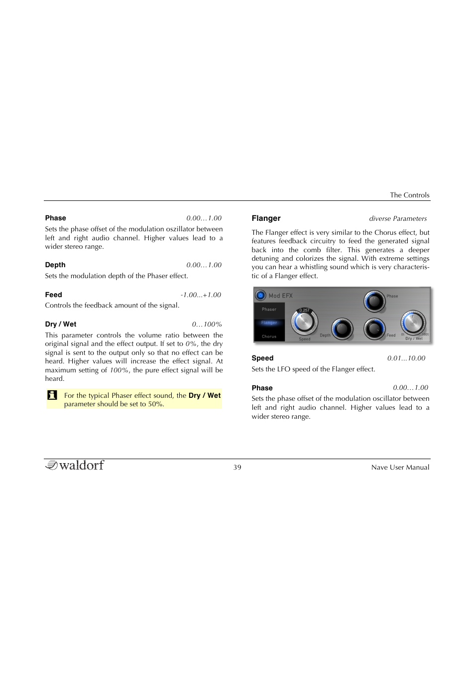 Waldorf Nave User Manual | Page 39 / 72