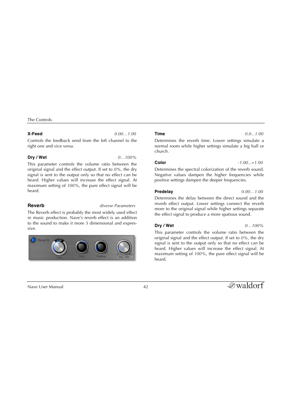 Waldorf Nave User Manual | Page 42 / 72