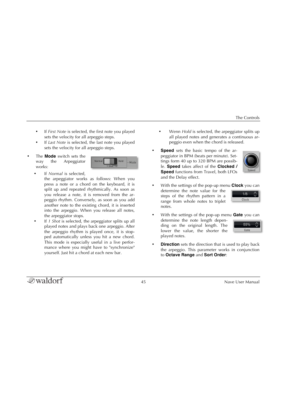 Waldorf Nave User Manual | Page 45 / 72