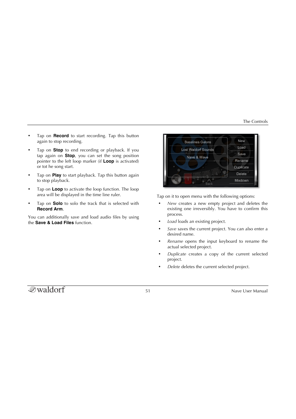 Waldorf Nave User Manual | Page 51 / 72