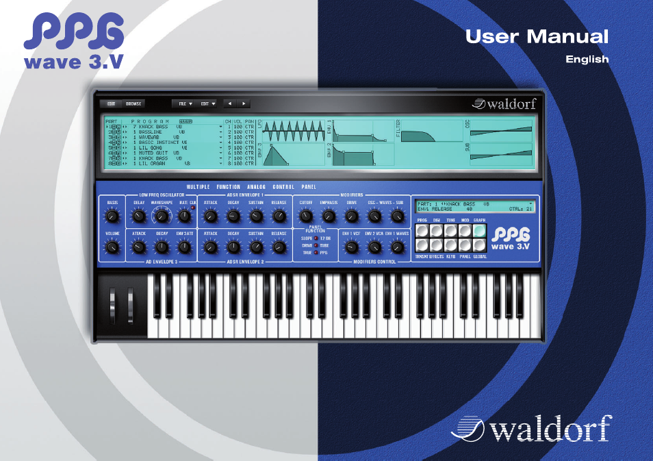 Waldorf Wave 3.v User Manual | 82 pages