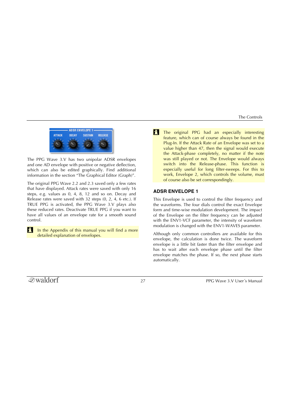 Waldorf Wave 3.v User Manual | Page 27 / 82
