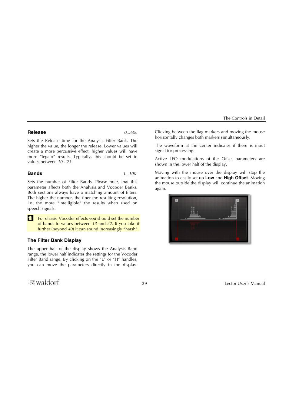 Waldorf Lector User Manual | Page 29 / 48