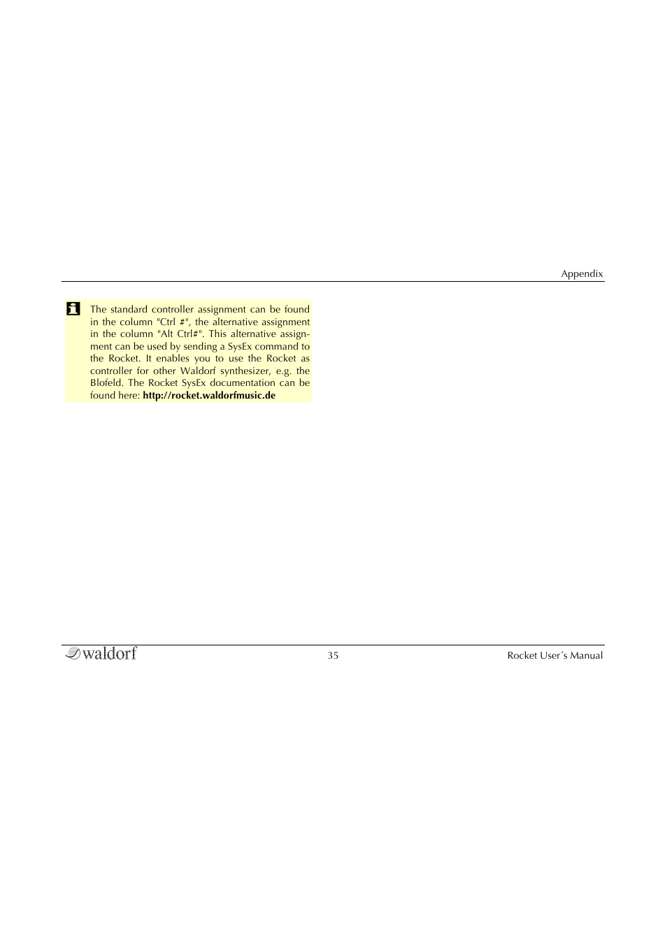 Waldorf Rocket User Manual | Page 35 / 45