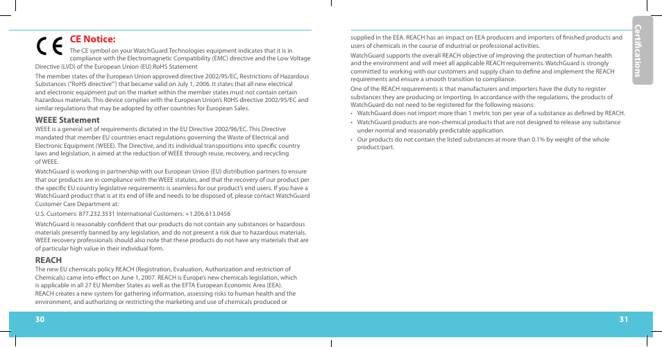 Ce notice | WatchGuard T10-D User Manual | Page 16 / 19