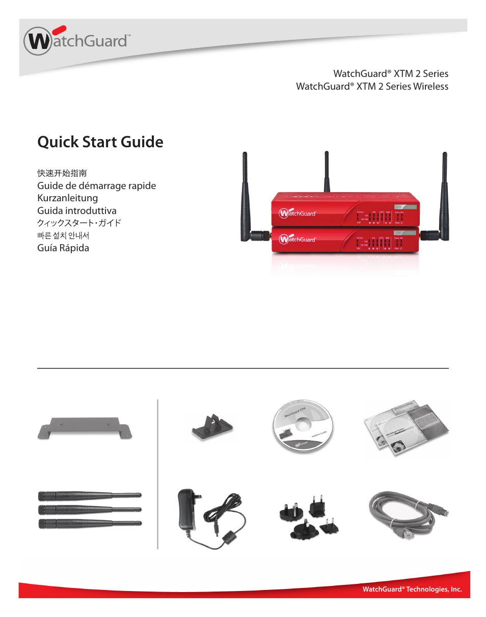 WatchGuard 2 Series XTM 21-23 User Manual | 11 pages