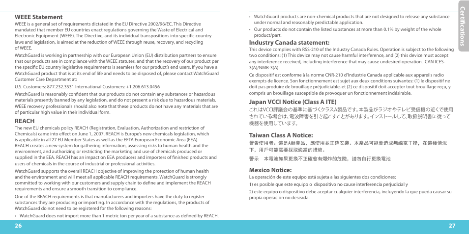 WatchGuard M440 User Manual | Page 14 / 17