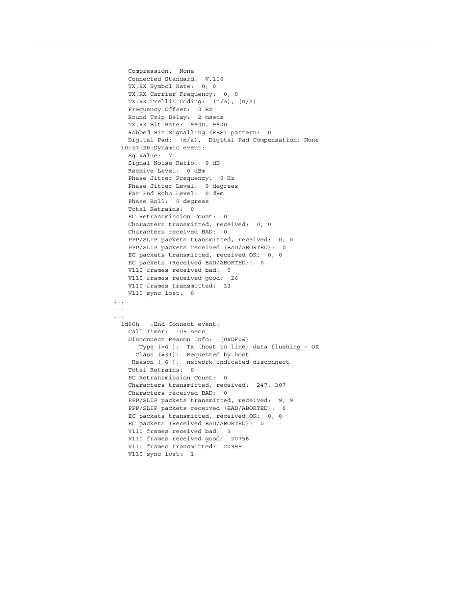 Atdi command (place v.110 call) | Cisco MICA V110 User Manual | Page 9 / 10