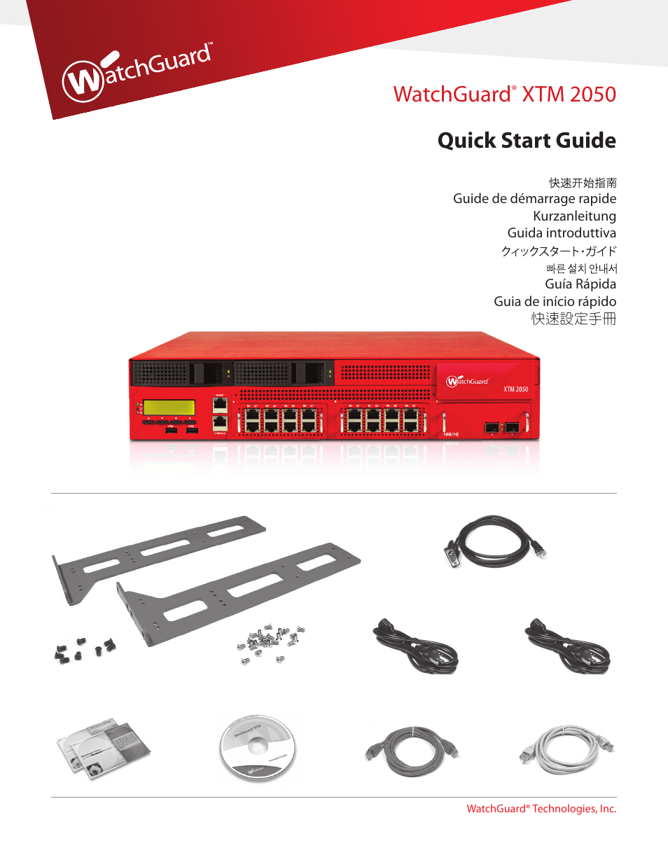 WatchGuard XTM 2050 User Manual | 22 pages