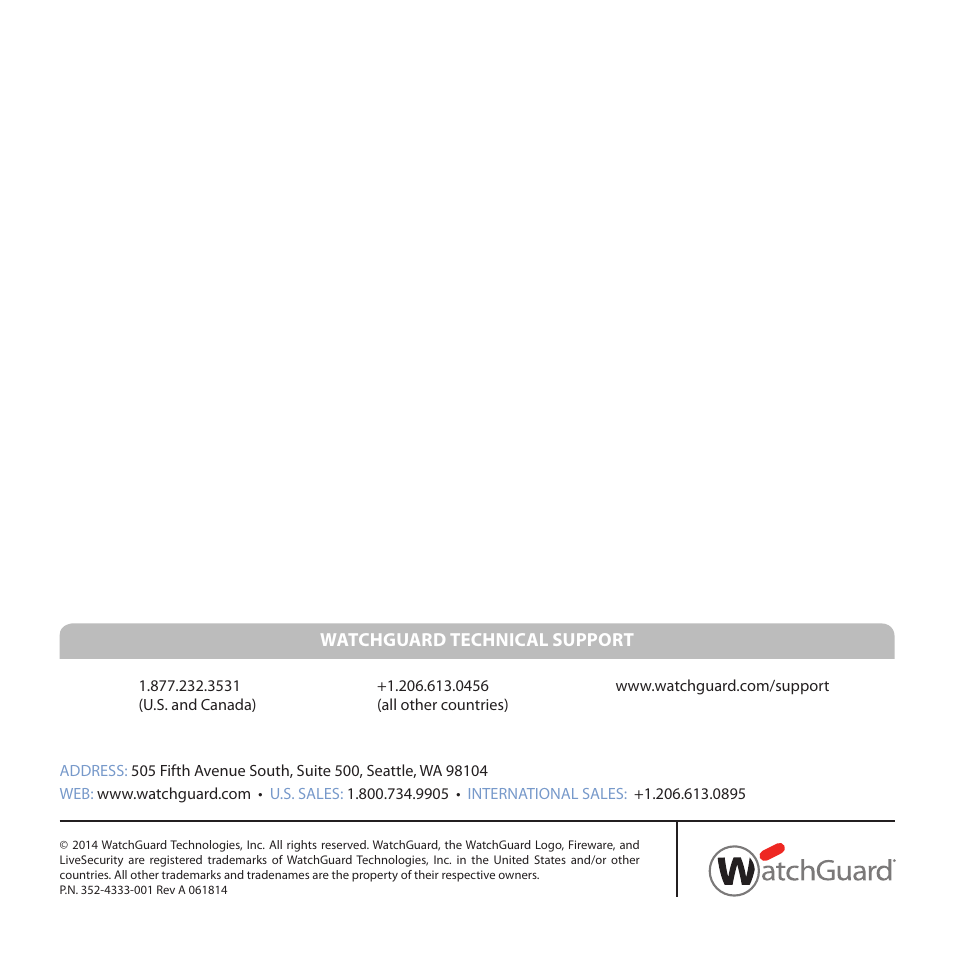 WatchGuard AP200 User Manual | Page 17 / 17