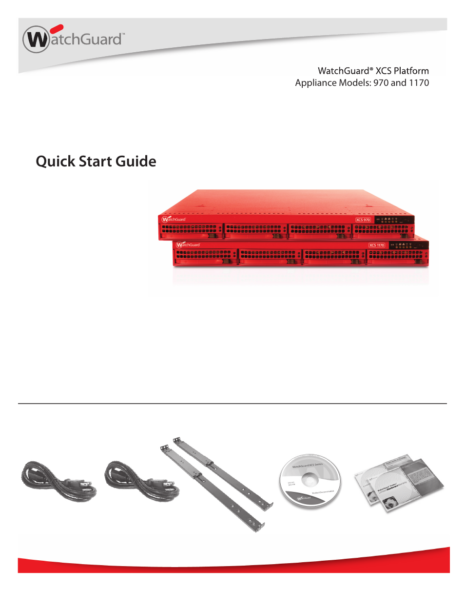 WatchGuard XCS 1170 User Manual | 8 pages