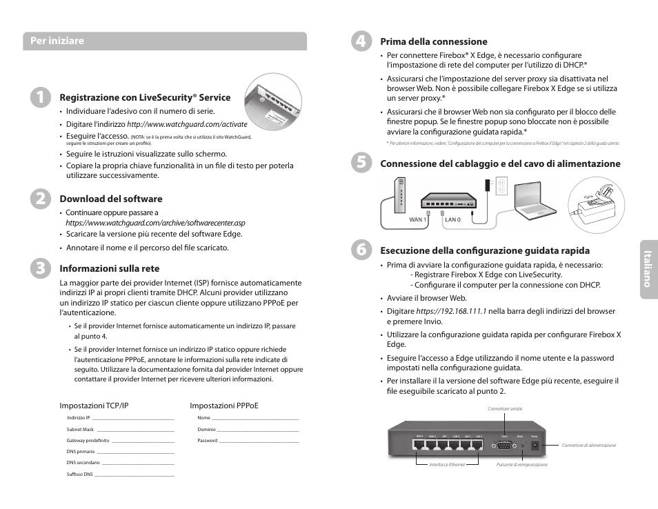 WatchGuard Firebox X Edge e-Series User Manual | Page 6 / 10