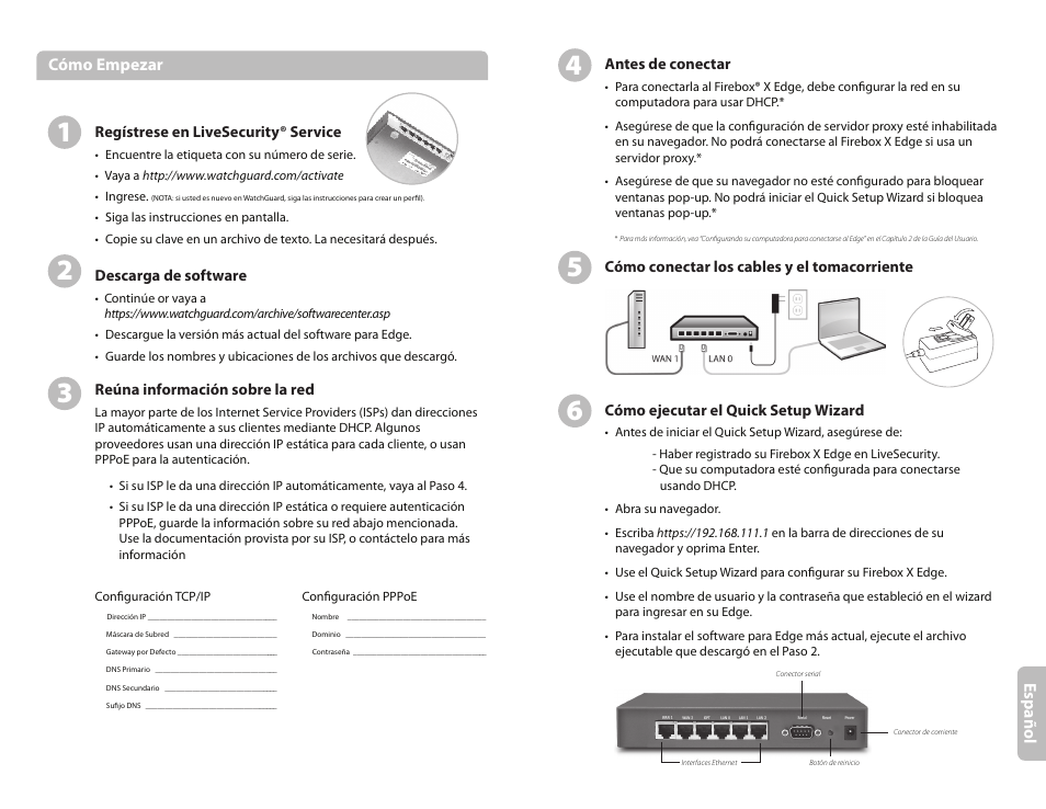 WatchGuard Firebox X Edge e-Series User Manual | Page 9 / 10