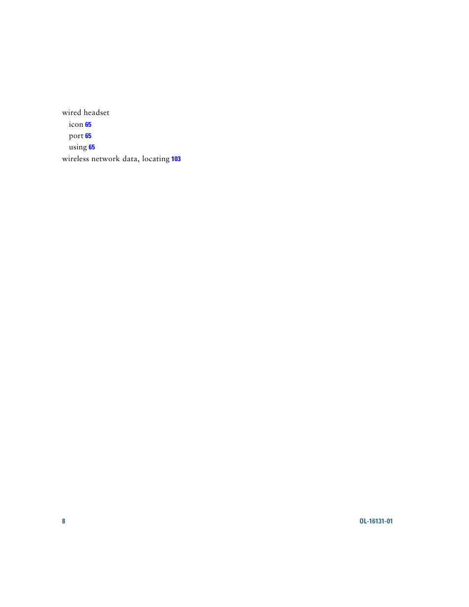 Cisco Cisco Unified Wireless IP Phone 7921G User Manual | Page 122 / 124