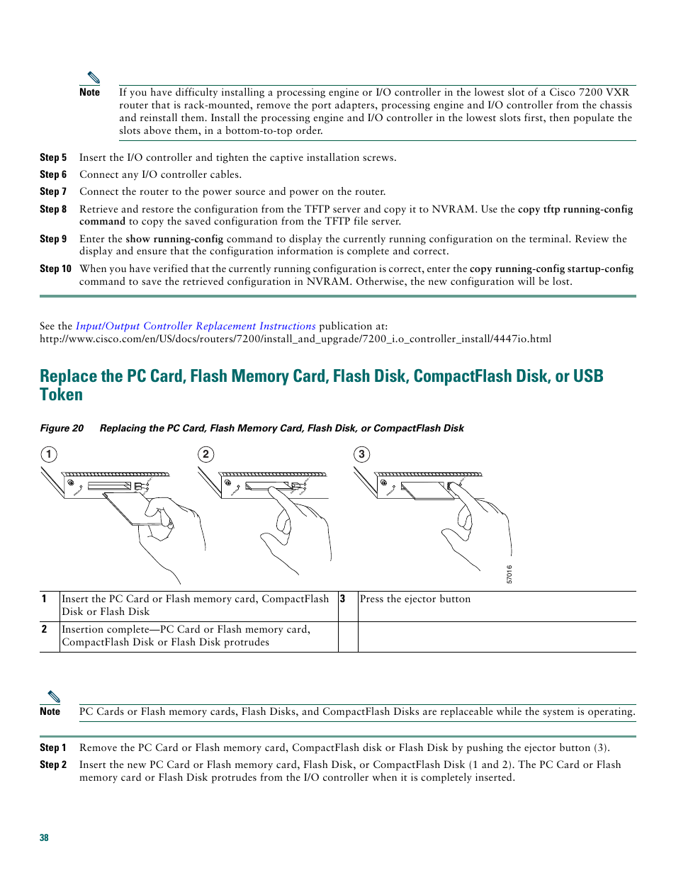 Cisco 7200 VXR User Manual | Page 38 / 48