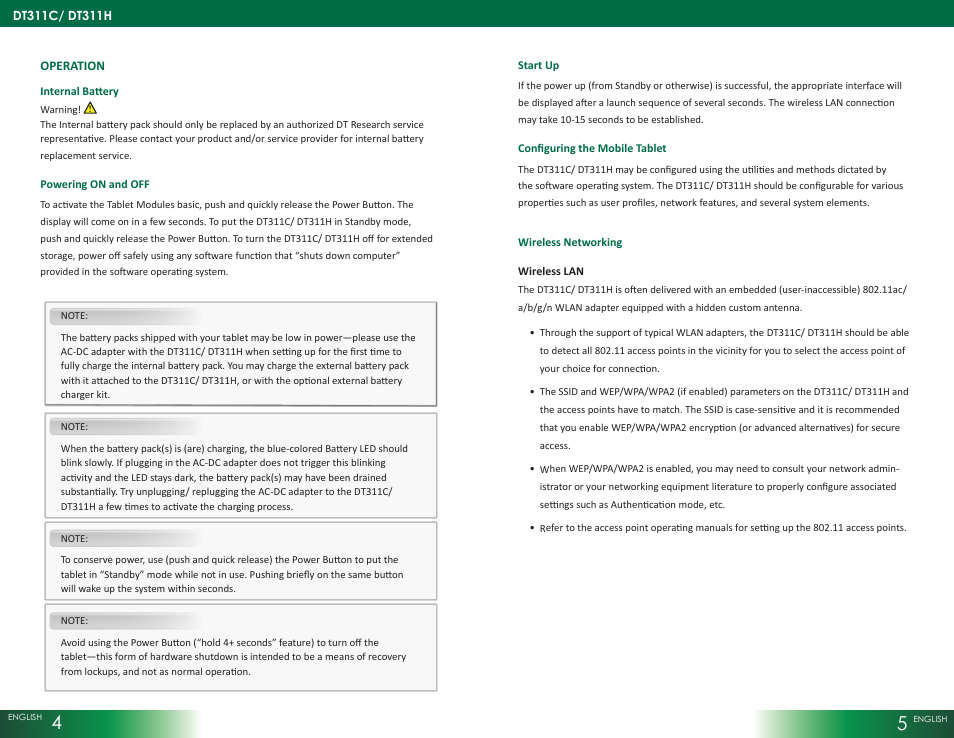 WebDT DT311C/ DT311H User Manual | Page 3 / 4