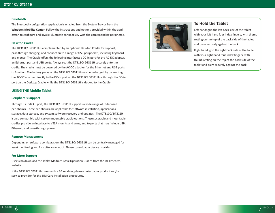 WebDT DT311C/ DT311H User Manual | Page 4 / 4